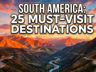 A breathtaking panoramic view of the ancient Incan citadel of Machu Picchu surrounded by lush, mist-covered Andean peaks.