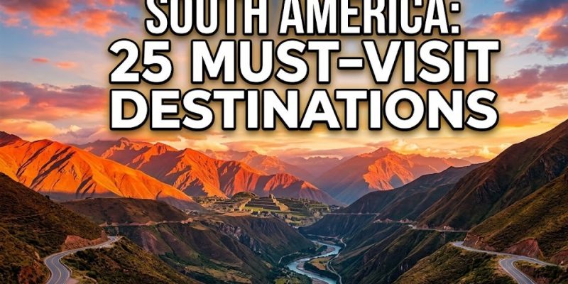 A breathtaking panoramic view of the ancient Incan citadel of Machu Picchu surrounded by lush, mist-covered Andean peaks.