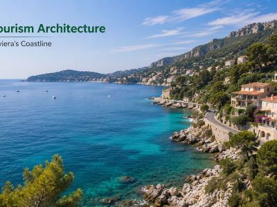 A breathtaking aerial view of a turquoise cove surrounded by steep white limestone cliffs.